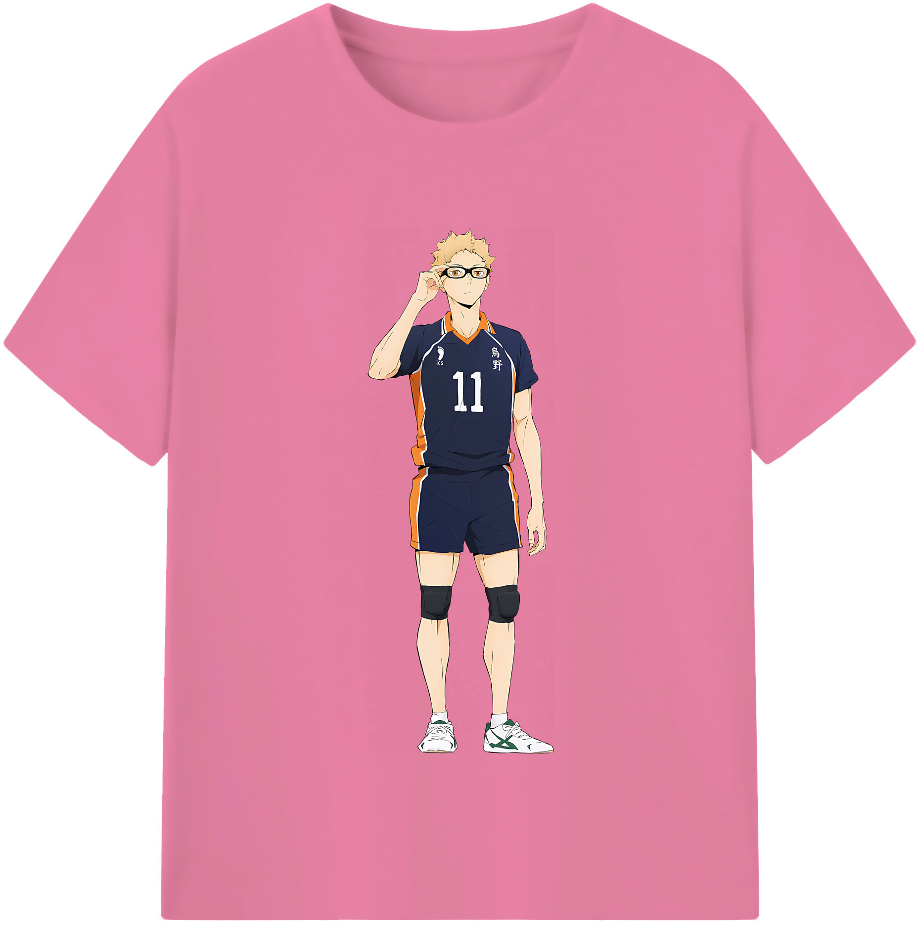 （画像用） ハイキュー!! Haikyu!! 綿100％半袖Tシャツ（フロントプリント）